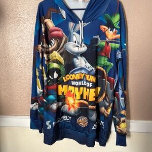 Brand new women’s size XL Loony Tunes slip over hoodie